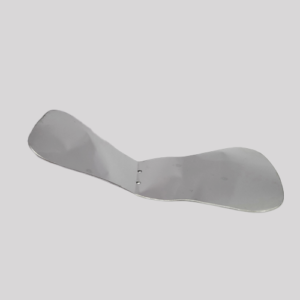 Photo graphic mirror occlusal angulated steel double sided
