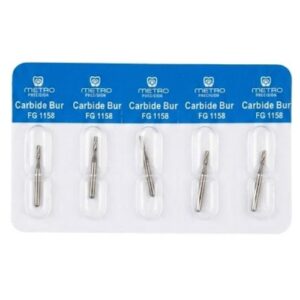 Carbide Straight Fissure Round End 1158